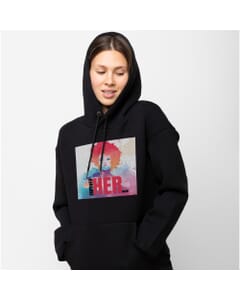Greys & Blues Bold Hoodie - Black